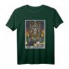 Gothic Halloween T-Shirt mit Tarotkarte The Chariot für Mütter – Gruseliges Horror-Design im Gothic Stil, perfekt als Geschenk für Hexen, Hexerei-Fans und Halloween-Liebhaber