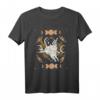 Dark Academia Celestial Boho Tarot-Katze, Hexe T-Shirt – Mystisches Design für Hexen, Tarotkartenleser & Spirituelle