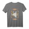 Dark Academia Celestial Boho Tarot-Katze, Hexe T-Shirt – Mystisches Design für Hexen, Tarotkartenleser & Spirituelle