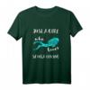 Just A Girl Who Loves Scuba Diving - Taucherin T-Shirt für Unterwasser-Abenteuer, Tauchurlaub & Schnorcheln als Geschenk