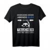Tauchen Schnorchel Morgens müde abends blau - Taucher T-Shirt für Männer, Wassersport Geschenk für Taucher & Schnorchler