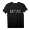 Dive Tauchen T-Shirt – Vintage Graphic Tauch Shirt für Wassersport & Casual Tauchen Kleidung