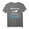 Der Tut Nix Der Will Nur Tauchen Tauch Shirt für Urlaub & Tauchclub – Perfektes Geschenk für Taucher, Tauchlehrer & Freunde