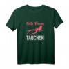 Damen Echte Frauen Tauchen Schnorchler Taucherin T-Shirt - Lustiges Unterwasser Motiv für Wassersportbegeisterte Frauen