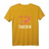 Damen Echte Frauen Tauchen Schnorchler Taucherin T-Shirt - Lustiges Unterwasser Motiv für Wassersportbegeisterte Frauen