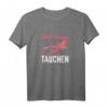 Damen Echte Frauen Tauchen Schnorchler Taucherin T-Shirt - Lustiges Unterwasser Motiv für Wassersportbegeisterte Frauen