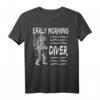 Early Morning Taucher T-Shirt - Lustiges Design für Meerliebhaber und ambitionierte Taucher