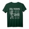 Early Morning Taucher T-Shirt - Lustiges Design für Meerliebhaber und ambitionierte Taucher