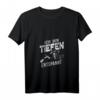Ich bin tiefenentspannt Taucher T-Shirt mit V-Ausschnitt – Lustiges Geschenk für Gerätetaucher und Taucherliebhaber