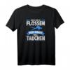 Reicht Mir Die Flossen Der König Will Tauchen T-Shirt – Humorvolles Geschenk für Taucher, Schwimmer & Wassersportler