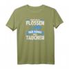 Reicht Mir Die Flossen Der König Will Tauchen T-Shirt – Humorvolles Geschenk für Taucher, Schwimmer & Wassersportler