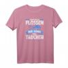 Reicht Mir Die Flossen Der König Will Tauchen T-Shirt – Humorvolles Geschenk für Taucher, Schwimmer & Wassersportler