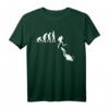 Tauchen Evolution T-Shirt – Entwicklung des Menschen bis zum Taucher, ideales Geschenk für Taucher und Meeresliebhaber bei Geburtstagen & Weihnachten