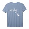 Tauchen Evolution T-Shirt – Entwicklung des Menschen bis zum Taucher, ideales Geschenk für Taucher und Meeresliebhaber bei Geburtstagen & Weihnachten