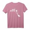Tauchen Evolution T-Shirt – Entwicklung des Menschen bis zum Taucher, ideales Geschenk für Taucher und Meeresliebhaber bei Geburtstagen & Weihnachten