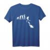 Tauchen Evolution T-Shirt – Entwicklung des Menschen bis zum Taucher, ideales Geschenk für Taucher und Meeresliebhaber bei Geburtstagen & Weihnachten