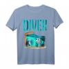 SCUBA DIVING Tauchershirt mit Seepferdchen & Hai Cartoon – Lustiges Geschenk für Taucher, Schnorchler & Wassersportfans zum Geburtstag & Sommerurlaub
