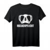 Maskenpflicht lustiges Taucher T-Shirt – Das perfekte Geschenk für Taucher, Männer, Frauen, Väter, Omas und Opas zu Weihnachten, Geburtstag oder anderen Anlässen