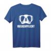 Maskenpflicht lustiges Taucher T-Shirt – Das perfekte Geschenk für Taucher, Männer, Frauen, Väter, Omas und Opas zu Weihnachten, Geburtstag oder anderen Anlässen