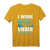 Funny Taucher T-Shirt | I Will Work Well Under Pressure - Perfektes Tauchgeschenk für Taucher, Schnorchler & Dive-Urlaub