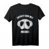 Tauchen für Taucher T-Shirt - Zutritt nur mit Maske, Geschenkidee für Taucher, Schnorchler & Wassersportler
