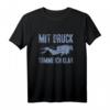Mit Druck Komme Ich Klar Tauch- & Schnorchel-T-Shirt – Perfektes Geschenk für Taucher, Taucherinnen & Schnorchler im Urlaub