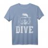Taucher T-Shirt Dive mit Taucherbrille – Perfektes Geschenk für Taucher, Tauchlehrer und Diving-Liebhaber