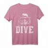 Taucher T-Shirt Dive mit Taucherbrille – Perfektes Geschenk für Taucher, Tauchlehrer und Diving-Liebhaber