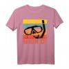 Tauchen Maskenpflicht Vintage T-Shirt - Lustiges Taucher Geschenk für Männer und Frauen, perfekt für Taucher zum Geburtstag, Weihnachten & B-Day