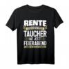 Herren Rentner Taucher T-Shirt - Lustiges Taucher-Design für Taucher mit Humor, perfekt als Geschenk