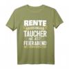 Herren Rentner Taucher T-Shirt - Lustiges Taucher-Design für Taucher mit Humor, perfekt als Geschenk