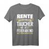 Herren Rentner Taucher T-Shirt - Lustiges Taucher-Design für Taucher mit Humor, perfekt als Geschenk