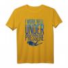 I Work gut unter Druck Tauchen T-Shirt - Humorvolles Tauchmotiv für Taucher und Taufsportliebhaber