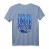 I Work gut unter Druck Tauchen T-Shirt - Humorvolles Tauchmotiv für Taucher und Taufsportliebhaber