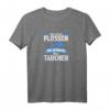 Reicht Mir Die Flossen Die Königin Will Tauchen T-Shirt – Perfektes Geschenk für Taucherinnen, Schwimmerinnen und Tauchlehrerinnen
