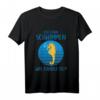 Kinder Seepferdchen Abzeichen T-Shirt - Stolzes Geschenk für Kinder nach Schwimmprüfung mit motivierendem Spruch