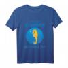 Kinder Seepferdchen Abzeichen T-Shirt - Stolzes Geschenk für Kinder nach Schwimmprüfung mit motivierendem Spruch
