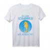 Kinder Seepferdchen Abzeichen T-Shirt - Stolzes Geschenk für Kinder nach Schwimmprüfung mit motivierendem Spruch