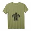 Damen T-Shirt mit Tribal Meeresschildkröte - Trockenes Taucher-Design für Meerliebhaberinnen & Tropenfans