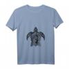 Damen T-Shirt mit Tribal Meeresschildkröte - Trockenes Taucher-Design für Meerliebhaberinnen & Tropenfans