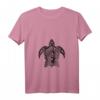 Damen T-Shirt mit Tribal Meeresschildkröte - Trockenes Taucher-Design für Meerliebhaberinnen & Tropenfans