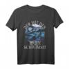 Taucher T-Shirt mit Spruch 'Der mit den Haien Schwimmt' – Vintage Look, ideales Geschenk für Taucher & Taucherinnen