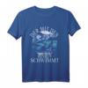 Taucher T-Shirt mit Spruch 'Der mit den Haien Schwimmt' – Vintage Look, ideales Geschenk für Taucher & Taucherinnen