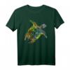 Schildkröte Mandala Hippie T-Shirt für Taucher, Surfer & Meerliebhaber – Nachhaltiges Geschenk für Naturschützer & Schildkröten-Fans