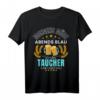 Ich bin der Taucher die geile Sau - Lustiges Tauch Spruch T-Shirt für Taucher & Schnorchler, ideales Geschenk für Tauchurlaub & Geburtstag