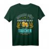 Ich bin der Taucher die geile Sau - Lustiges Tauch Spruch T-Shirt für Taucher & Schnorchler, ideales Geschenk für Tauchurlaub & Geburtstag