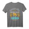 Ich bin der Taucher die geile Sau - Lustiges Tauch Spruch T-Shirt für Taucher & Schnorchler, ideales Geschenk für Tauchurlaub & Geburtstag