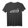 Tennis Evolution T-Shirt Geschenk für Tennisspieler – Lustiges Sportshirt für Tennisfans & originelle Geschenkidee