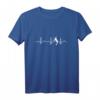 Herzschlag Tennisspieler T-Shirt - Perfektes Tennis Geschenk für Trainer, Fans und Liebhaber zu Weihnachten und Geburtstag