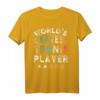 Lustiges Worlds Okayest Tennis Player T-Shirt – Perfekt für Tennisfans und Hobbyspieler mit Humor